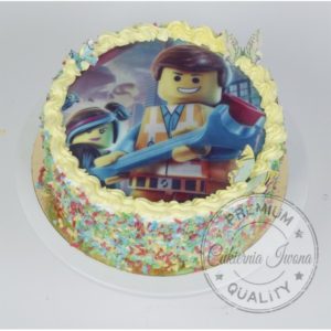 Tort Opłatek - Lego 2