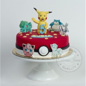 Tort Pikachu - figurka