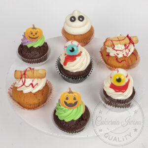 Cupcake Halloween - 6 szt