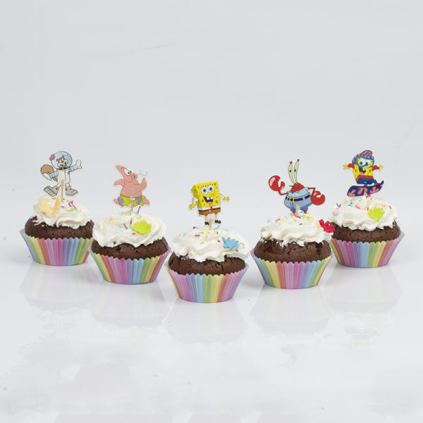 cupcake - Spongebob 6 szt