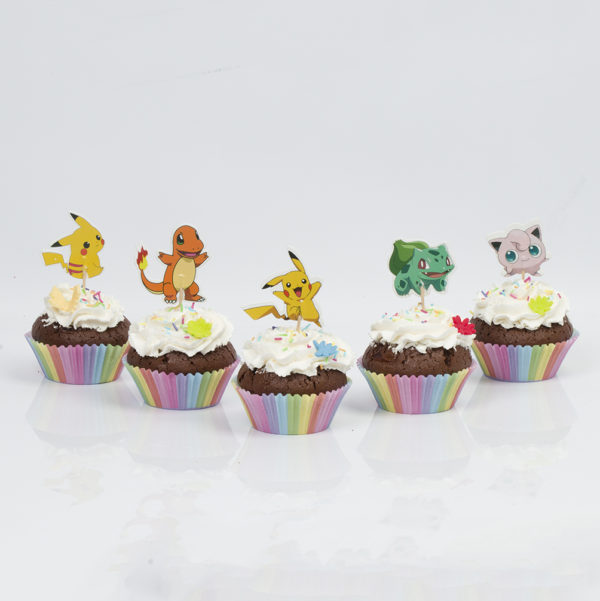 cupcake - Pokemon 6 szt
